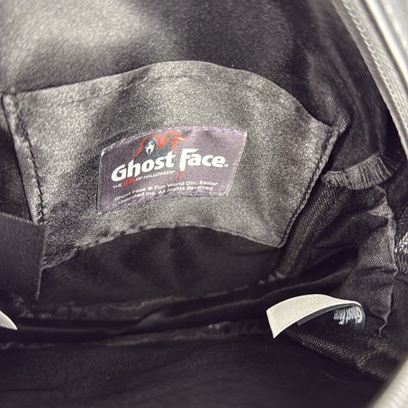 Ghost Face Spirit Crossbody Black Bag Detachable Strap - Picture 7 of 10